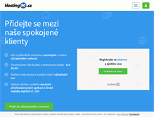 Tablet Screenshot of hosting90.cz